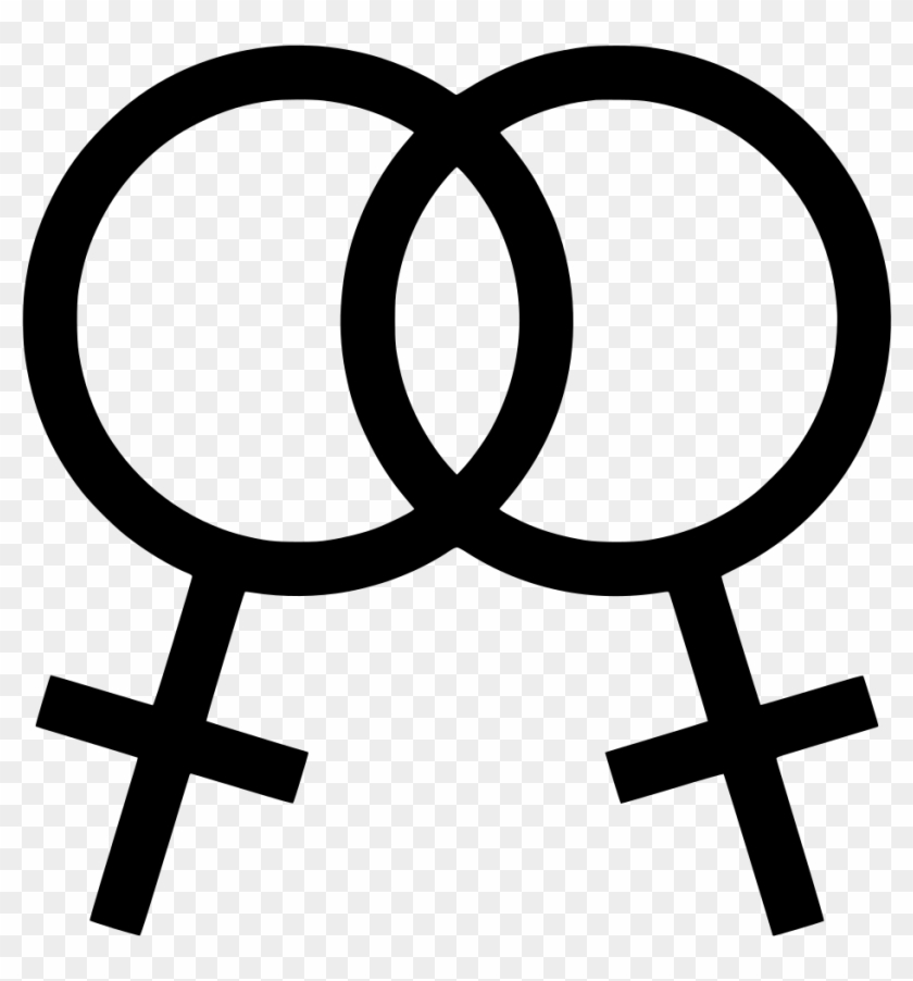 Download Png - Lesbian Tattoo Female Symbol Clipart #4062081