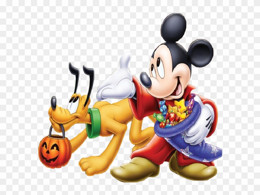 Mickey The Sorcerer Halloween Clipart Images Are On - Mickey Mouse Halloween - Png Download #4062287