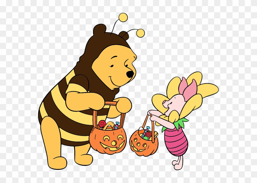 Disney Halloween Clip Art 5 Disney Clip Art Galore - Winnie The Pooh Halloween Clipart - Png Download #4062571