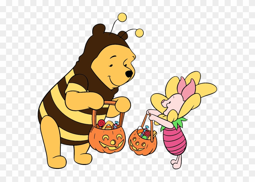 Disney Halloween Clip Art 5 Disney Clip Art Galore - Winnie The Pooh Halloween Clipart - Png Download