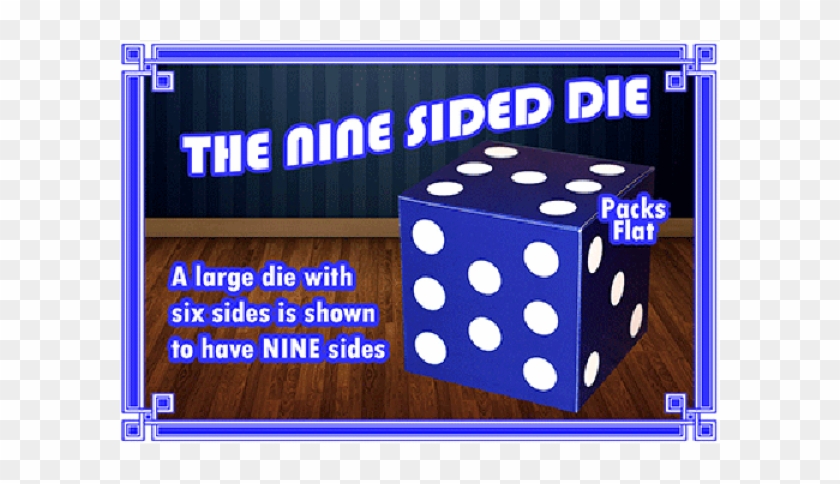 Nine Sided Die By Angelo Carbone - Nine Sided Die Clipart