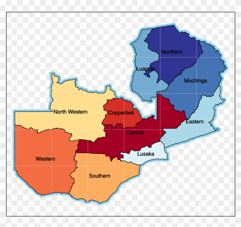 Zambie Provinces Clipart #4062869