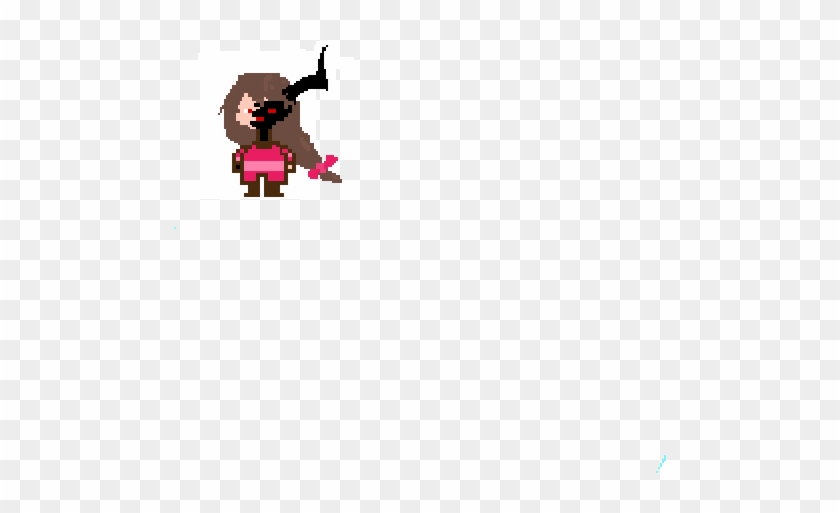 Frisk Sprite For My Friend's Undertale Au Slender Tale - Cartoon Clipart #4062888