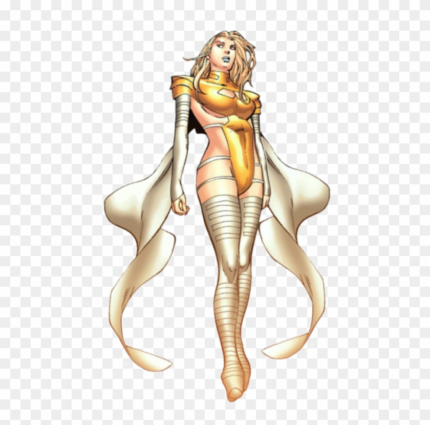 Emma Frost As The Phoenix-posessed White Queen By John - Marvel Phoenix Five Emma Frost Clipart