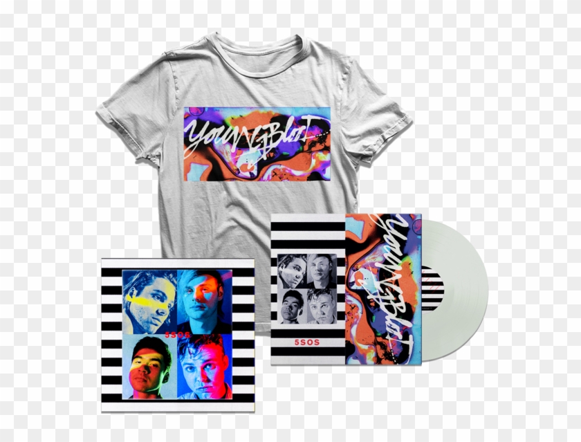 5 Seconds Of Summer Youngblood Vinyl Clipart