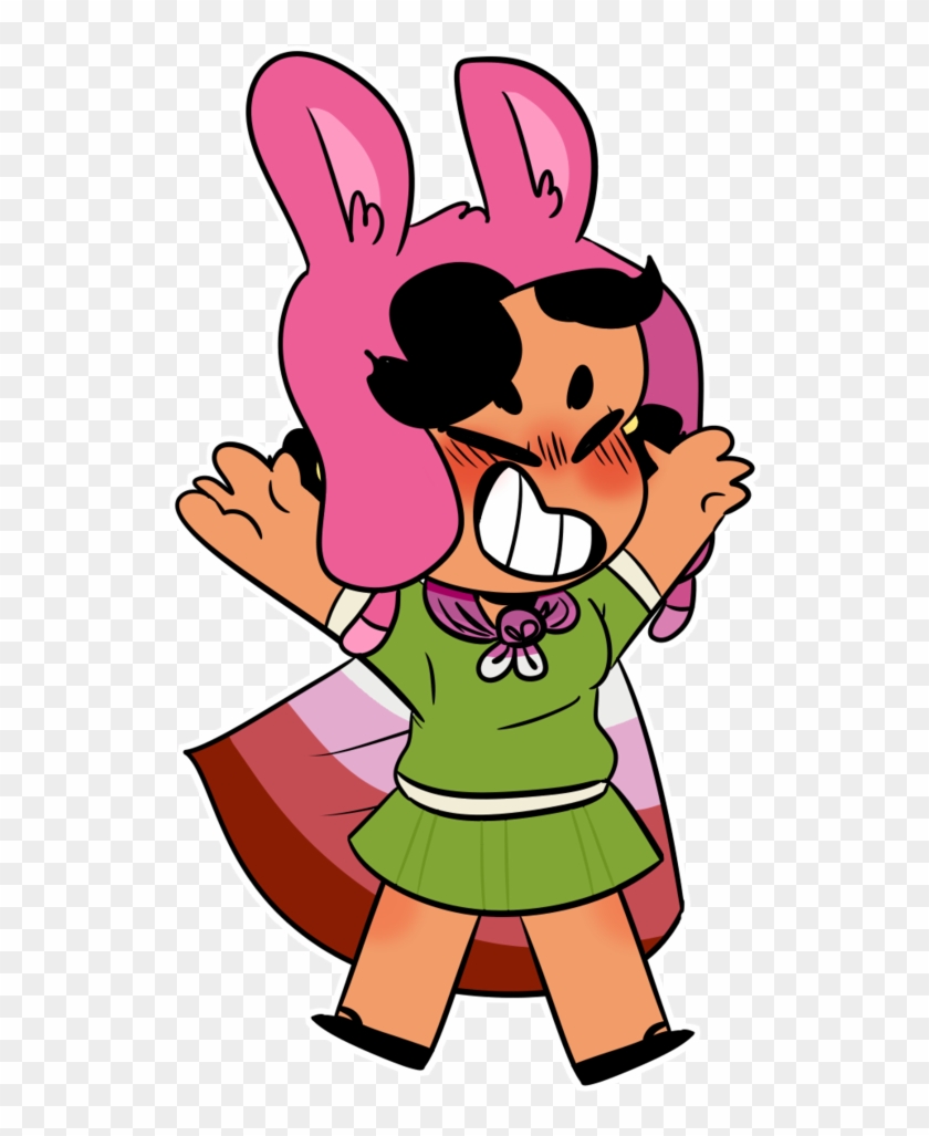 #bobs Burgers#bb Louise#louise Belcher#lesbian#pride#my - Cartoon Clipart