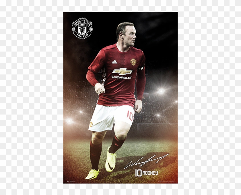 Wayne Rooney - Rooney Man United 2017 Clipart #4064189