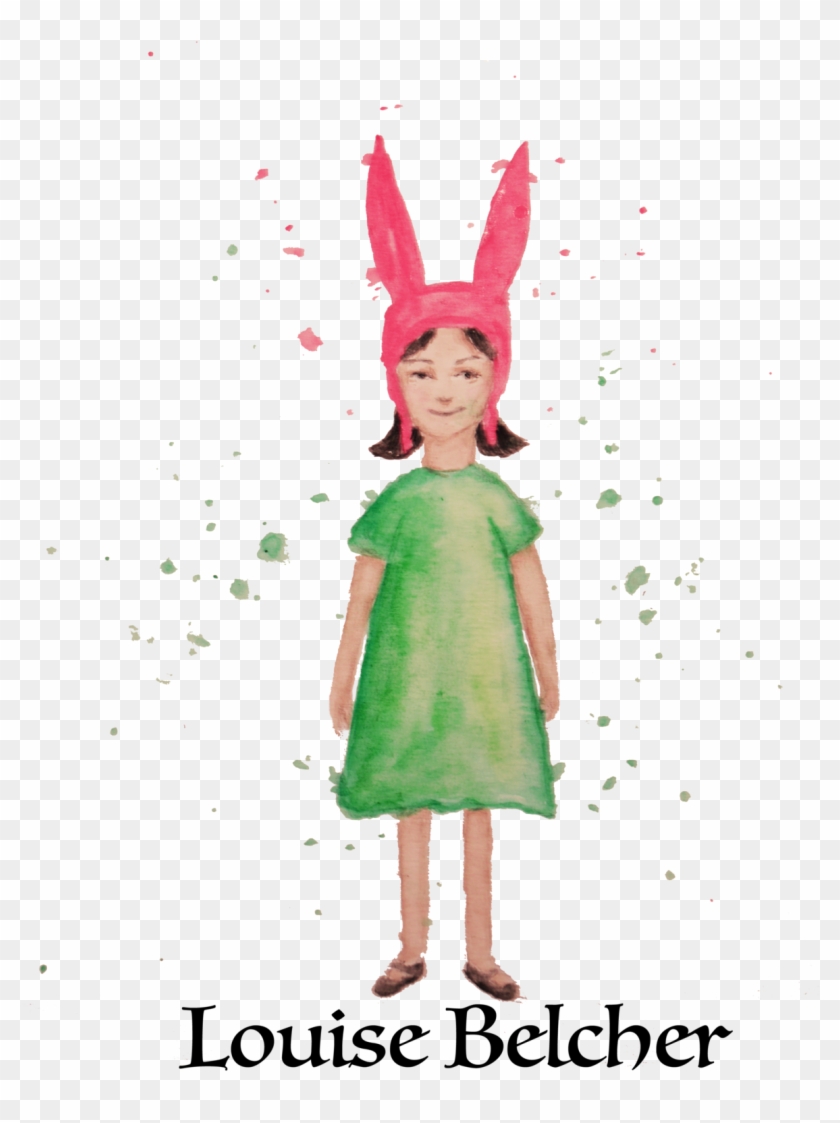 Bob's Burgers Louise Louise Belcher Art Fanart Illustration - Illustration Clipart #4064355