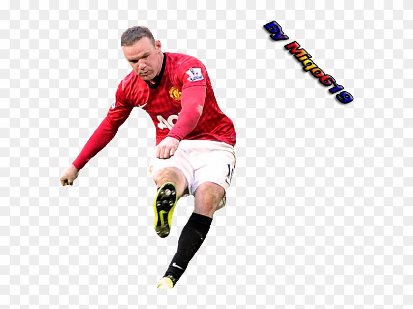 Wayne Rooney Render - Football Player Clipart