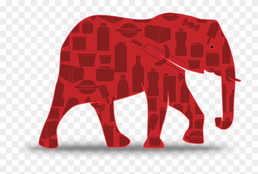 Indian Elephant Clipart #4064688