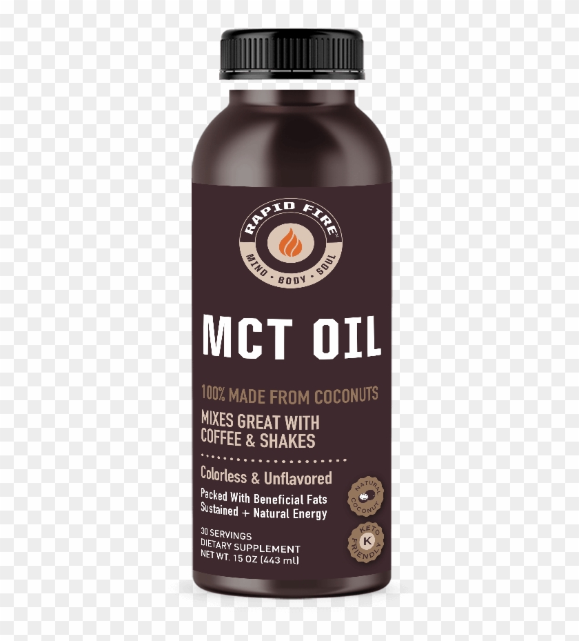 Rapid Fire Mct Oil Dietary Supplement, 16 Fl Oz, 30 - Energy Shot Clipart #4064756