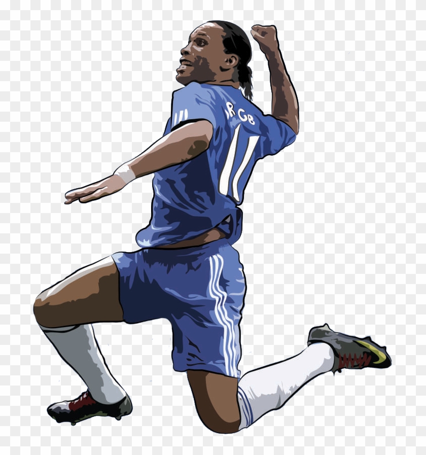 Drogba - Didier Drogba Clip Art - Png Download #4064759