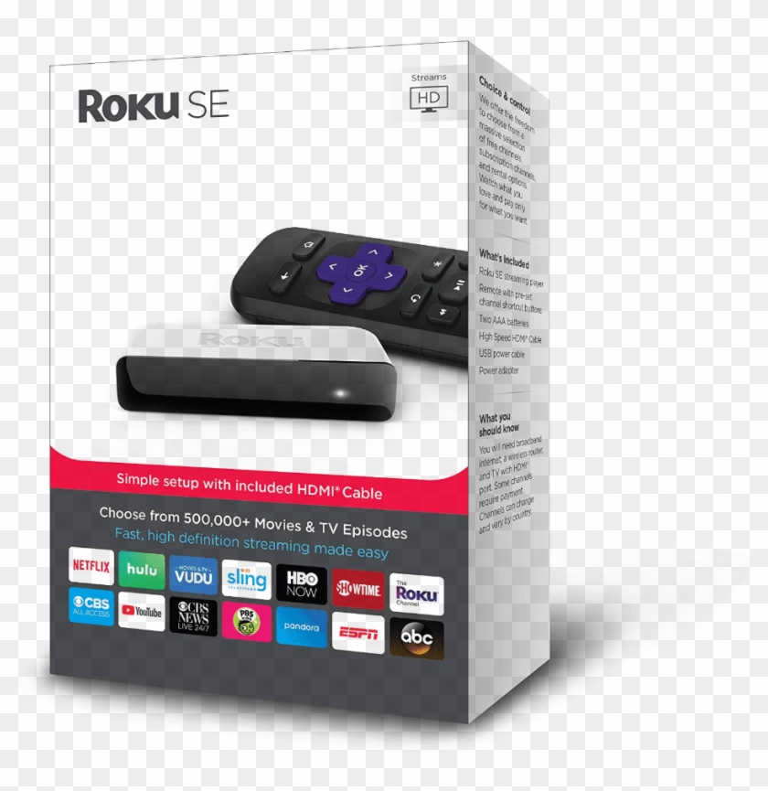 Stock Photo - Roku Se Clipart