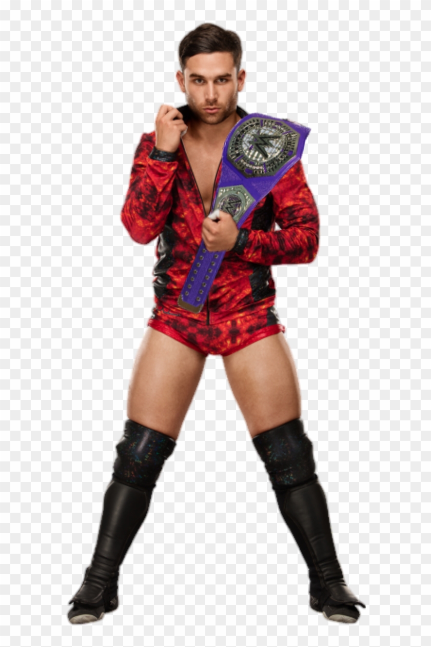 Mepic - Twitter - Com/georofcyaa - Wwe Noam Dar , Png - Noam Dar Cruiserweight Champion Clipart #4065251