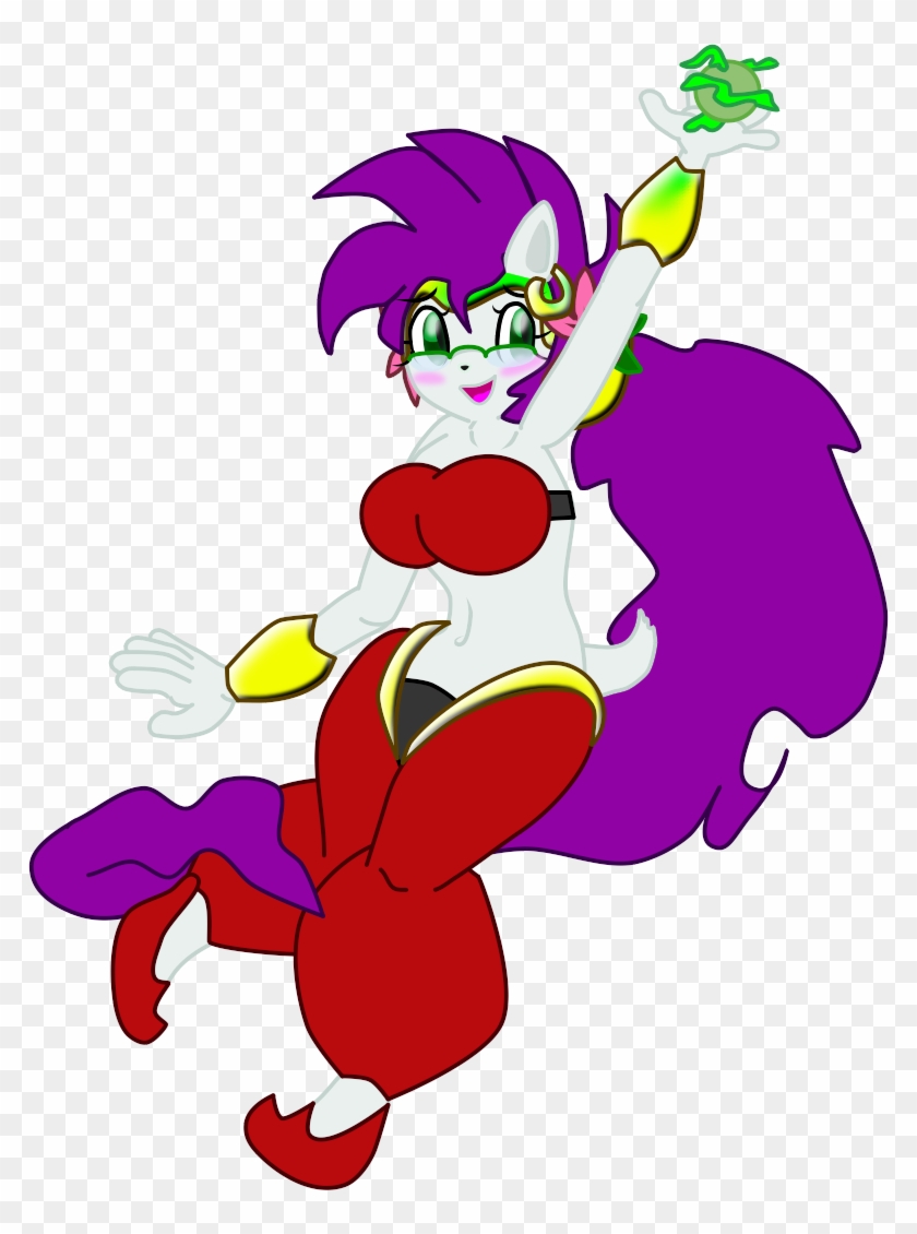 Gracie Shaymin Half Genie Hero - Cartoon Clipart