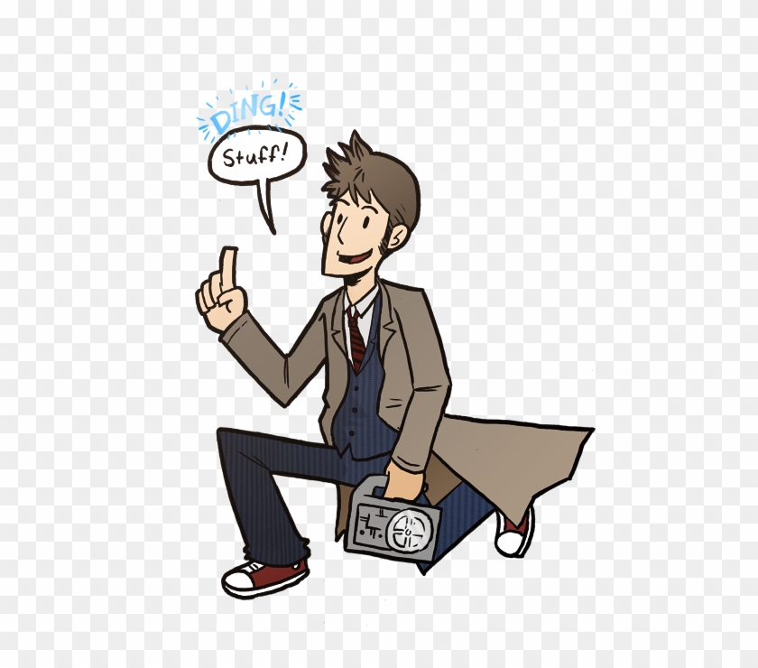 It's A Timey-wimey Detector - Doctor Who David Tennant Fan Art Clipart #4065722