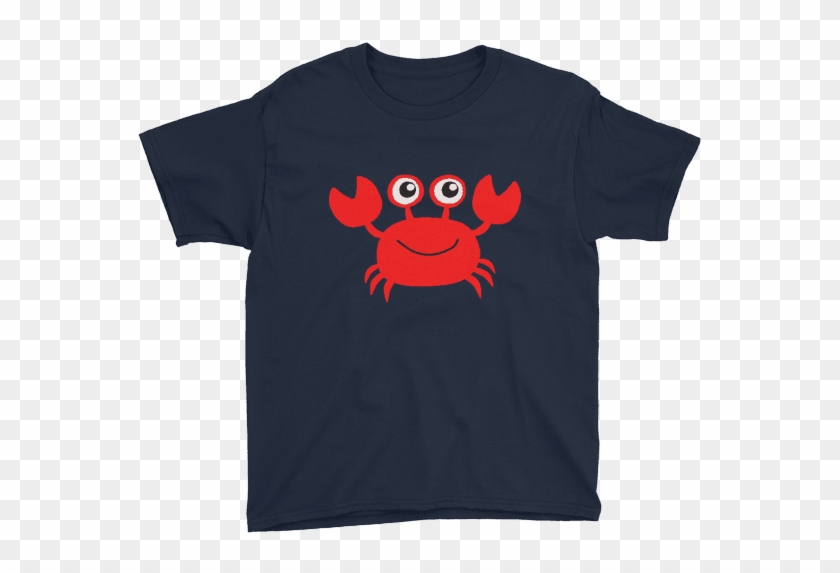 Cute Red Crab Kids T-shirt - Iron Maiden Logo Merch Clipart
