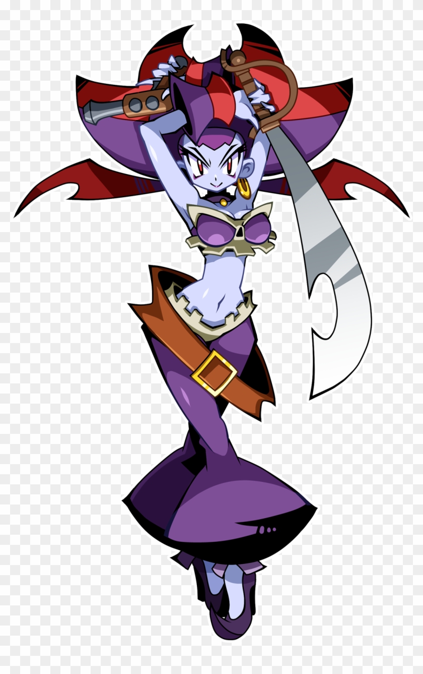 Half-genie Hero - Shantae Half Genie Hero Pirate Queen's Quest Clipart #4065811