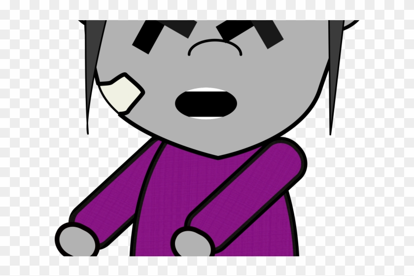 Chibi Clipart Zombie - Mentahan Kartun Kepala Zombie - Png Download