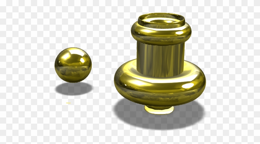 Modern Vase - Brass Clipart #4066147