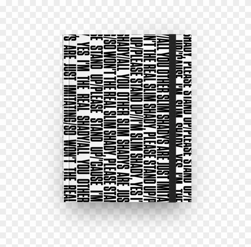 Caderno 'cause I'm Slim Shady De Rodolfo Marquesna - Big Hits By Prado Clipart