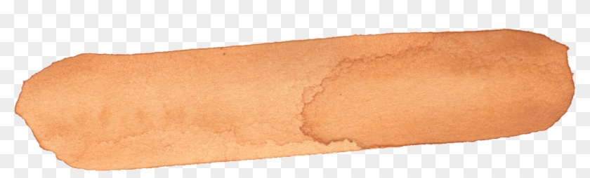 Free Download - Watercolor Brush Stroke Brown Clipart