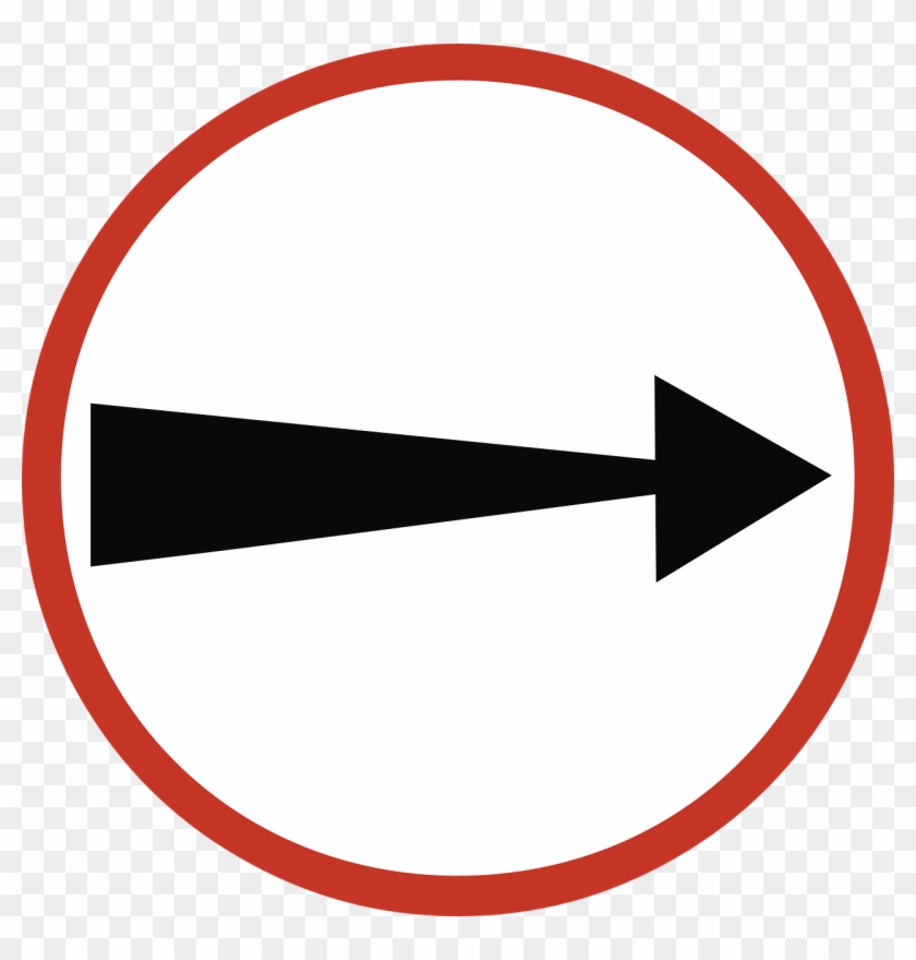 Road Sign Direction Arrow Png Image - Road Clipart #4066505