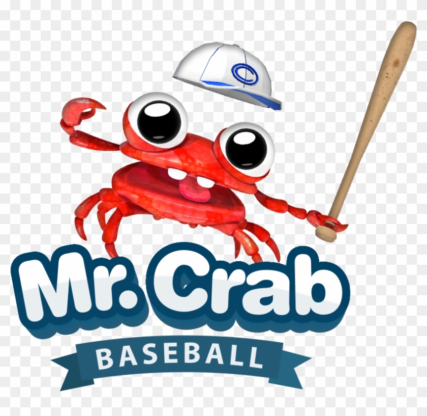 Crab Logo Baseball , Png Download - Crab Baseball Clipart