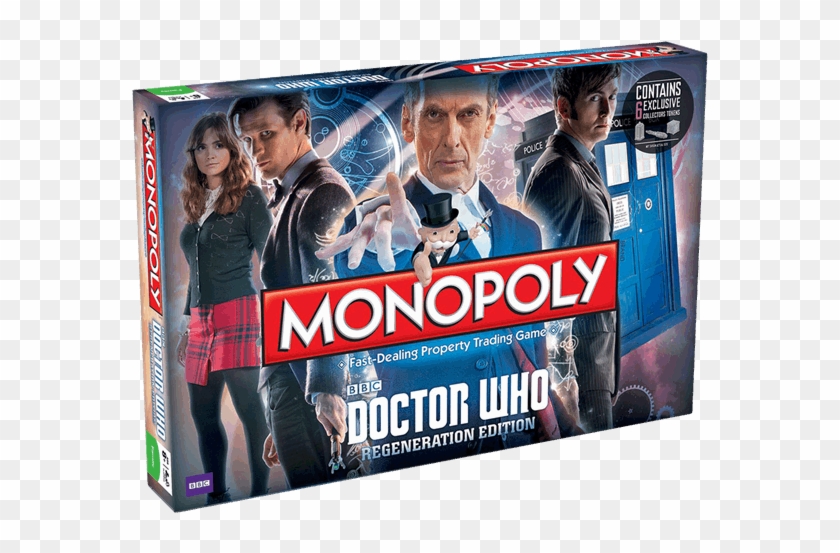 Board Games - Monopoly Doctor Who Edition Clipart #4066674