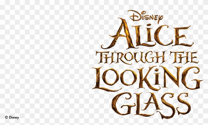 Alice Through The Looking Glass Png - Calligraphy Clipart