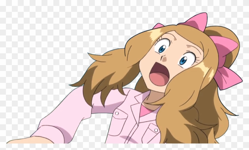 View Serena Reaction , - Serena Pokemon Crying Png Clipart