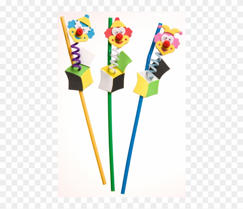 Drinking Straw, Bendy, Pp, 24cm, Assorted - Party Supply Clipart