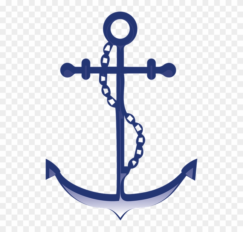 Anchor Clipart Sailor - Anchor Chevron - Png Download #4067734