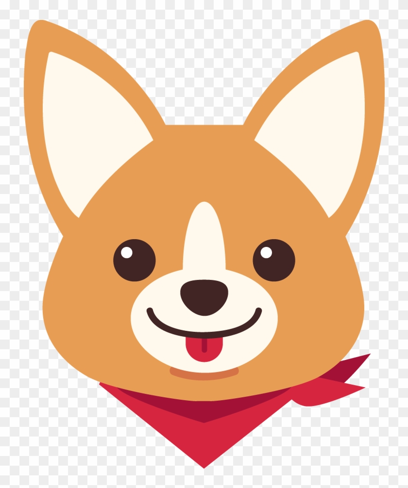 Clipart Download Pinterest Dog - Corgi Head Drawing Easy - Png Download #4067736