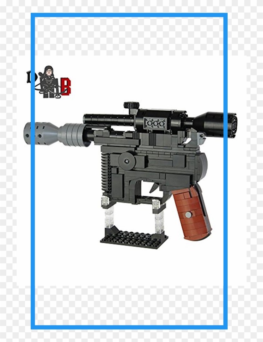 Star Wars Custom Han Solo Dl-44 Heavy Blaster Pistol - Assault Rifle Clipart