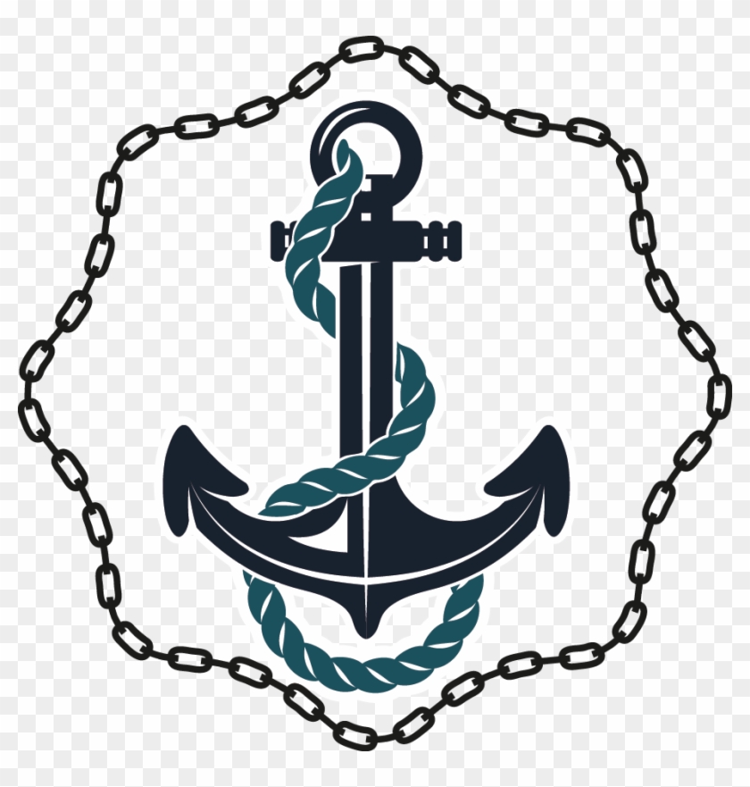 Anchor Chain Drawer Rope Clip Art - Chain Circle Vector Free - Png Download
