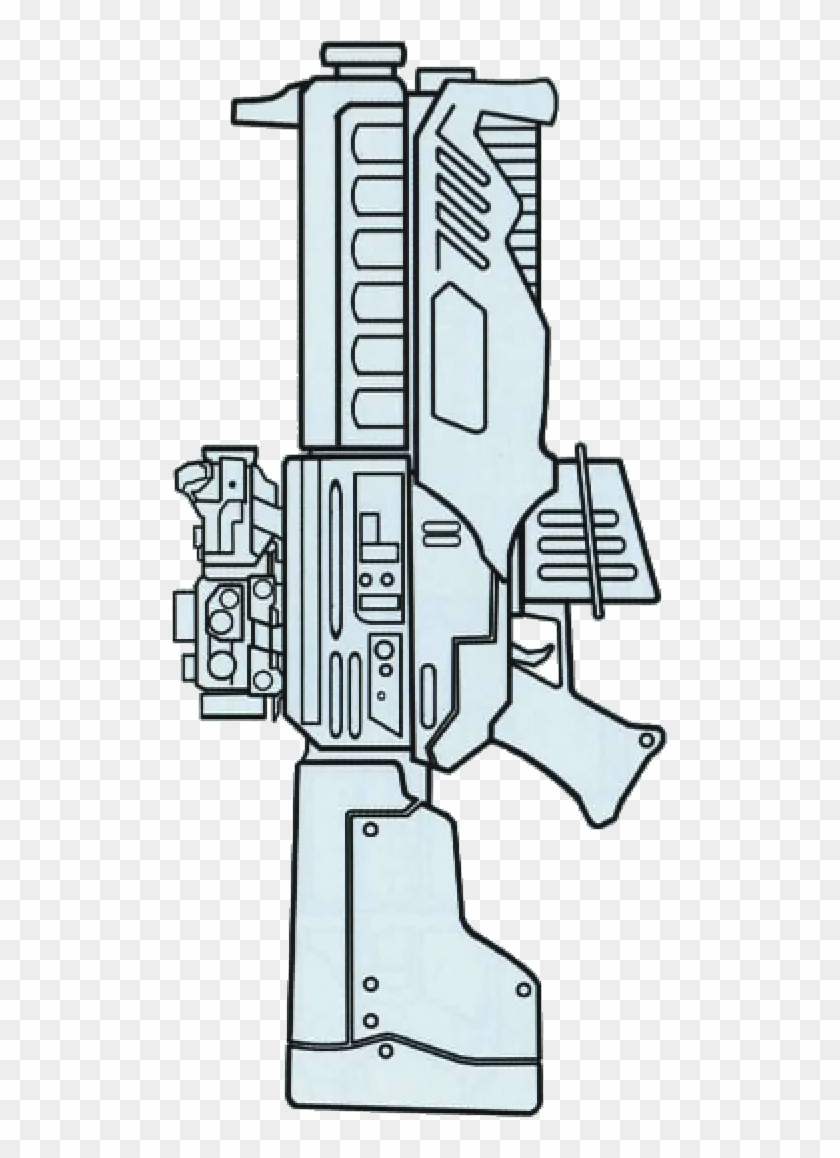 Blastech Dh-x Heavy Blaster Rifle - Dh X Heavy Blaster Rifle Clipart