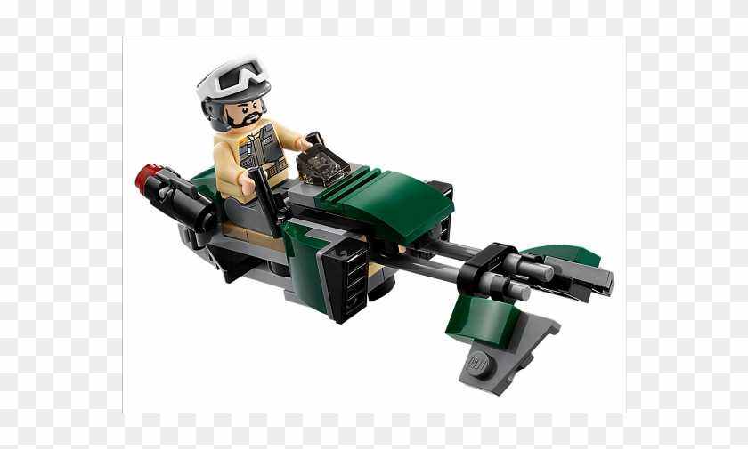 Lego Green Speeder Bike Clipart