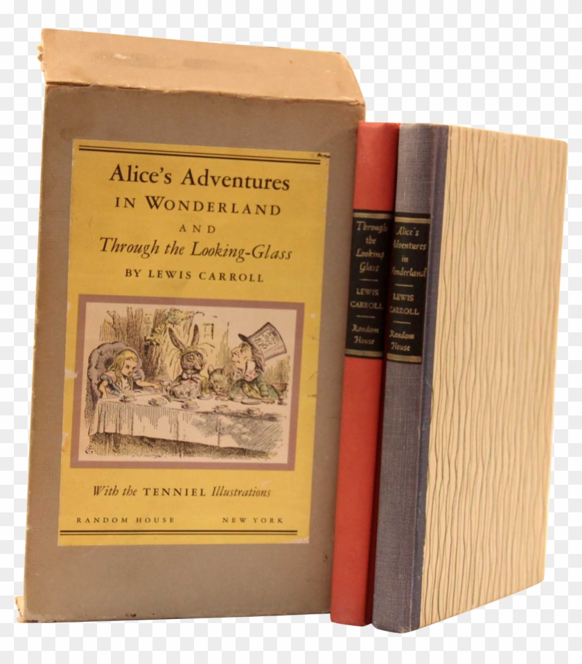 Alice's Adventures In Wonderland And Through The Looking - Novel Clipart