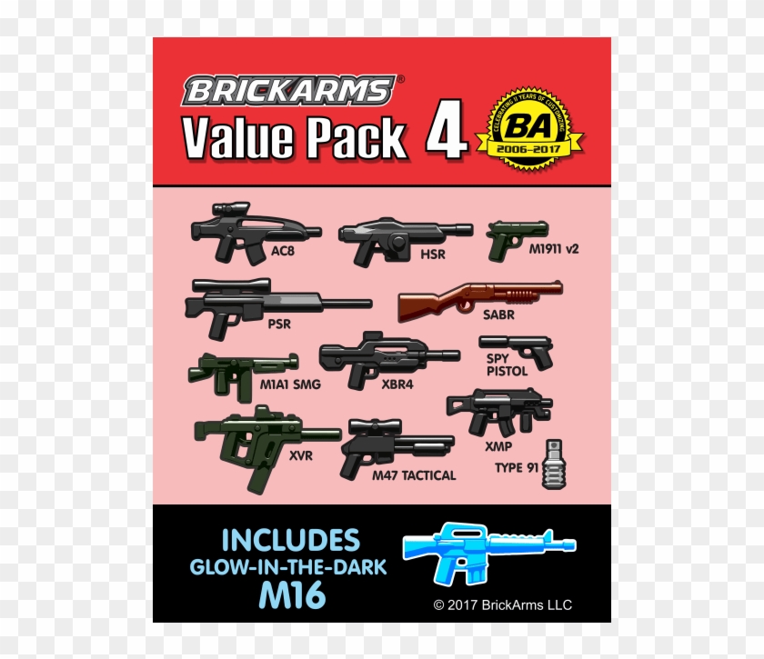 Brickarms Value Pack 4 Clipart