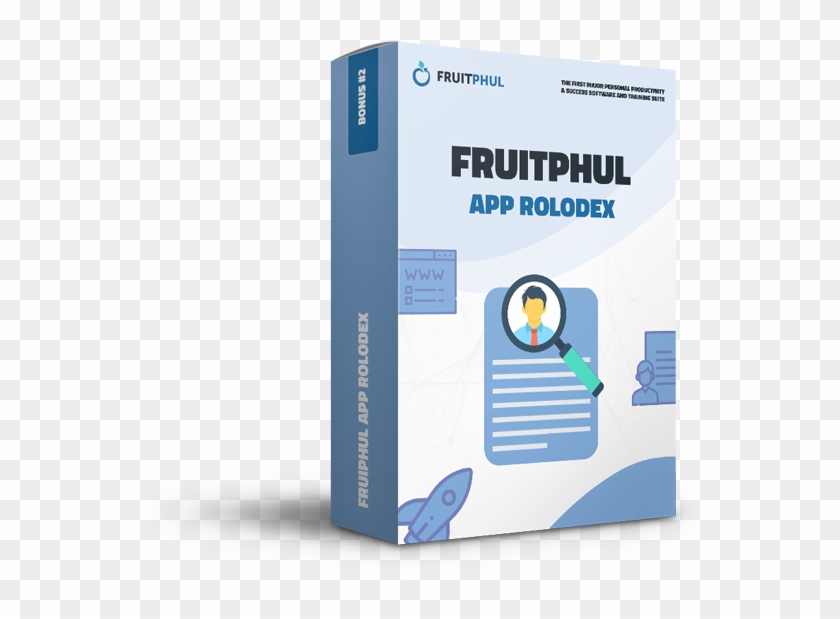 Fruiphul App Rolodex - Graphic Design Clipart #4068447