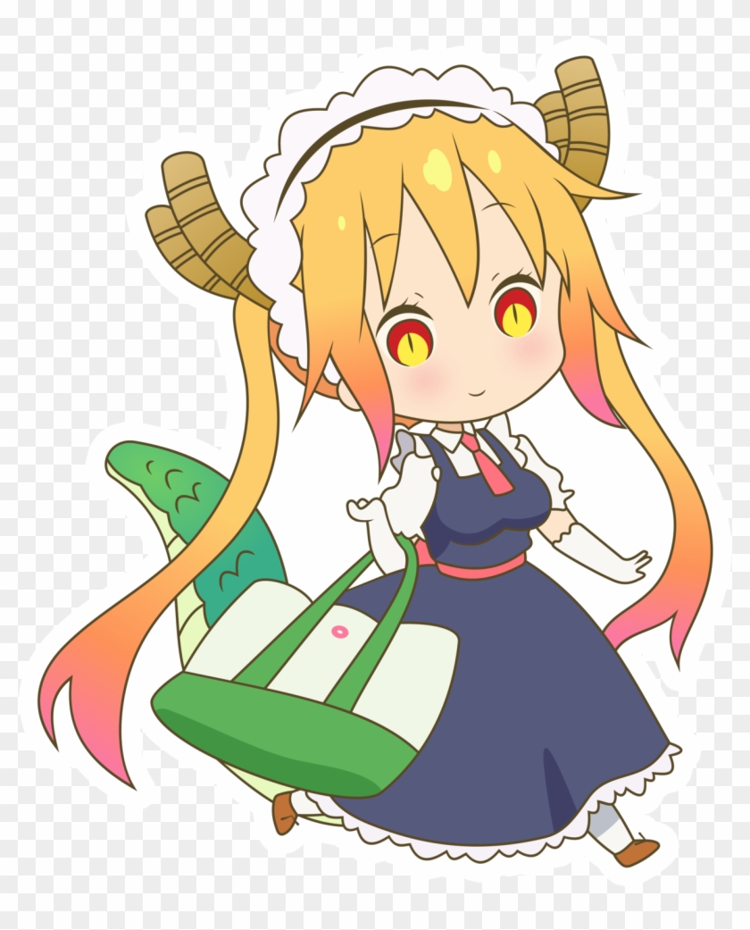 Tooru - Kobayashi San Chi No Maid Dragon Chibi Clipart #4068477