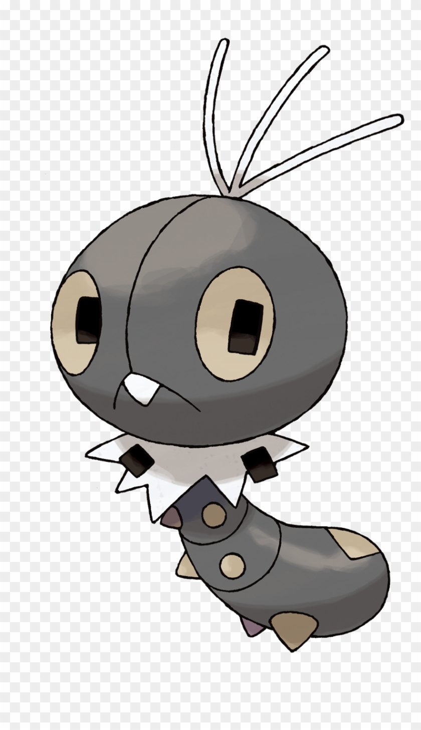 The Official Pokémon Youtube Channel - Black Worm Pokemon Clipart