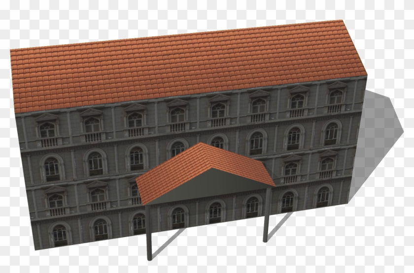 Museum - Brutalist Architecture Clipart #4068631