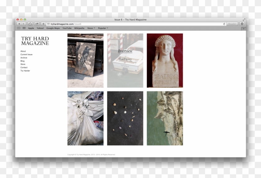 Try Hard Magazine Issue - Evan Roth No Original Research Series Clipart