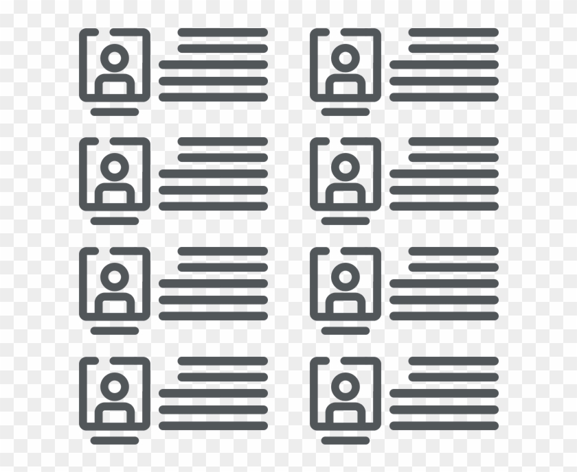 A Rolodex Of Thousands Of Relevant Reps Becomes A Shorter - Parallel Clipart