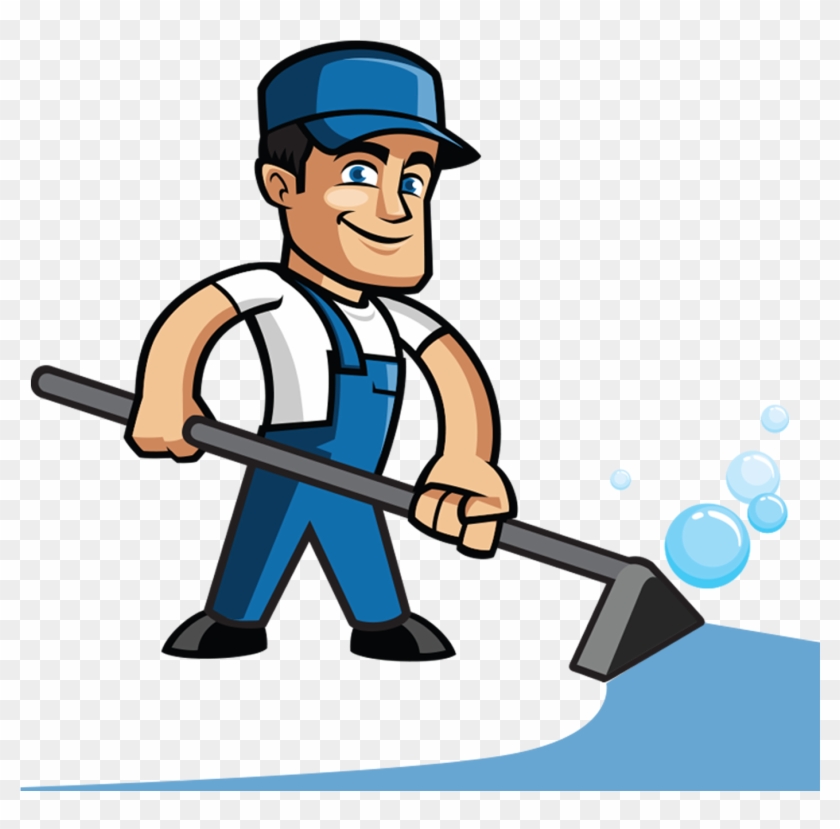 Cartoon Carpet Cleaning Clipart - Clip Art Carpet Cleaning - Png Download