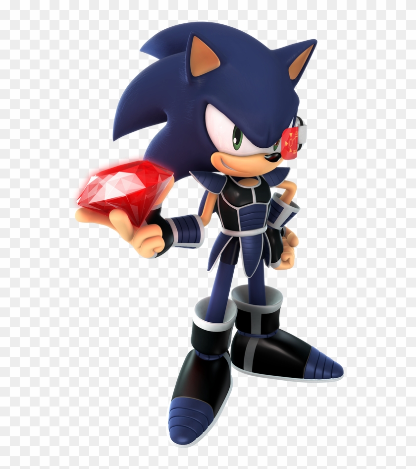 When Being Designed, Shadow The Hedgehog's Original - Turles The Hedgehog Clipart #4069152