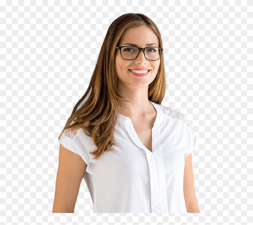 Learn About Dental Implants Woman With Gorgeous Smile - Girl Clipart