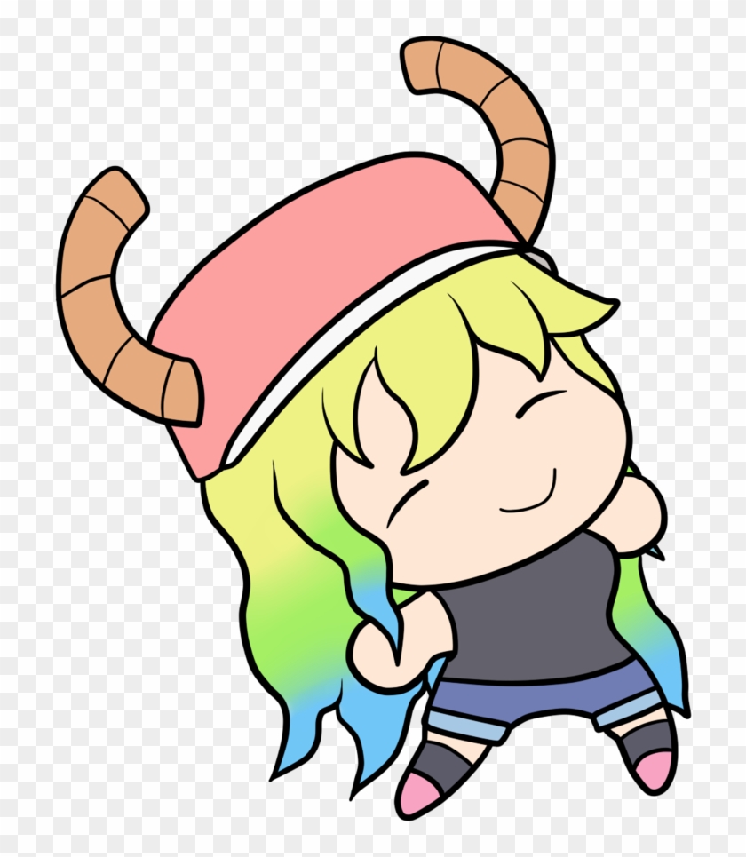Smol Lucoa Miss Kobayashi S Dragon Maid Ⓒ - Pixel Art Lucoa Clipart